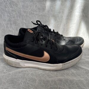 Nike Black and Bronze Athletic Shoes